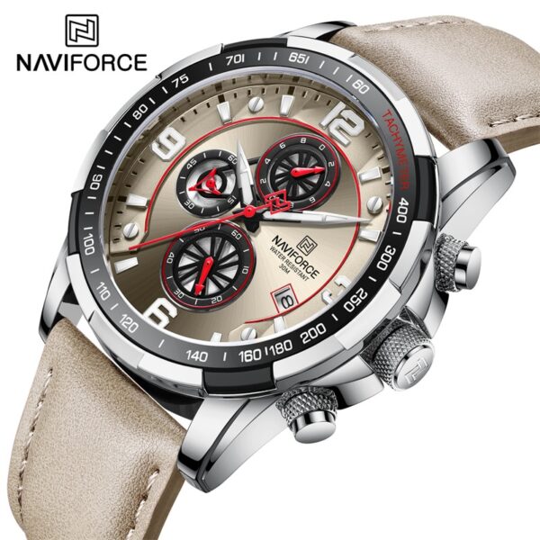 Luxury NAVIFORCE 100% Original Fashion Watch For Men Multifunction Sport Waterproof Man Quartz Wrist Watches Clock - Image 17