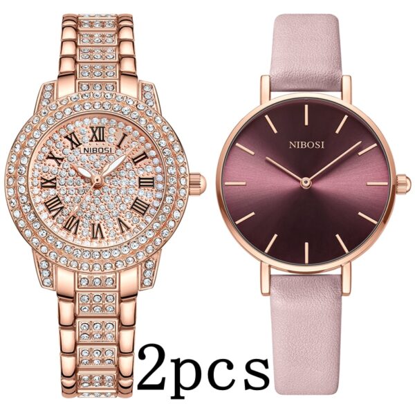 Women Watches Rose Gold Ladies Bracelet Watches Reloj Mujer Creative Waterproof Quartz Watches For Women