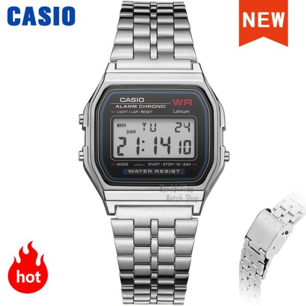 Casio watch silver watch men set brand luxury LED digital Waterproof Quartz men watch Sport military Wrist Watch relogio masculi - Image 2