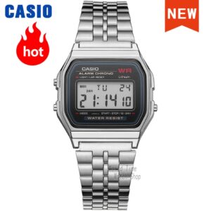 Casio watch silver watch men set brand luxury LED digital Waterproof Quartz men watch Sport military Wrist Watch relogio masculi