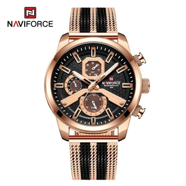 Men Calendar Watches Casual Sport Watch for Men Quartz WristWatch Stainless Steel Strap Watch Relogio Masculino - Image 4