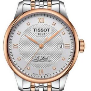 TISSOT LE LOCLE POWERMATIC 80 Rose Gold Fram Luxury Watch For Men