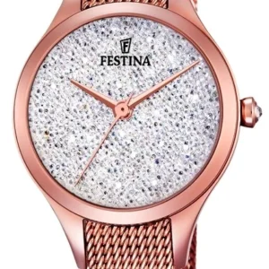 FESTINA MADEMOISELLE CRYSTAL ROSE GOLD – F20338/1 : KY LUXURY WATCH FOR WOMEN