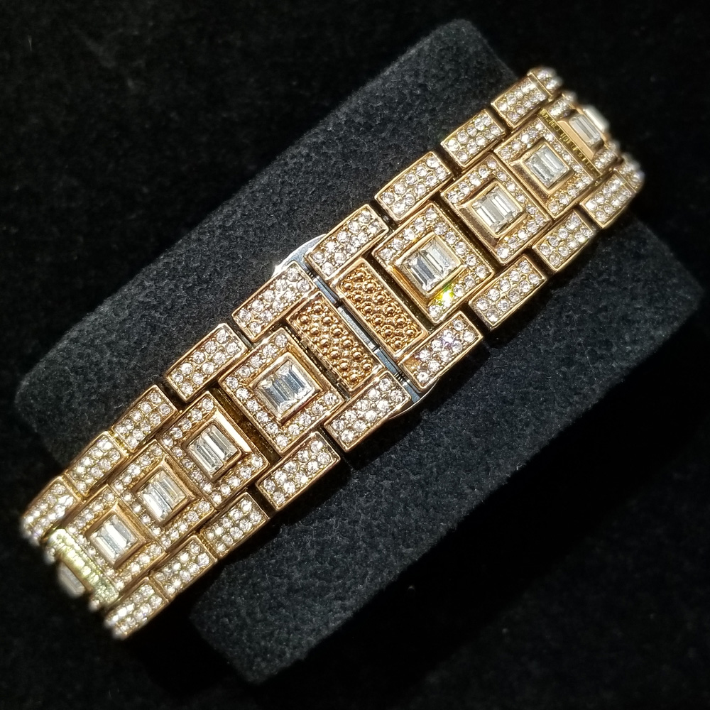 Men's Iced Out Day Date Watch – Hip Hop – detail 19