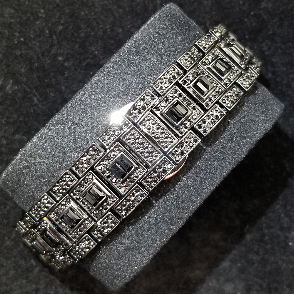 Men's Iced Out Day Date Watch – Hip Hop – detail 29