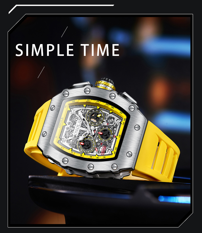 ONOLA Men's Multifunction Sports Watch – Luminous – detail 9