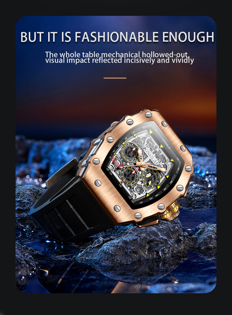 ONOLA Men's Multifunction Sports Watch – Luminous – detail 2