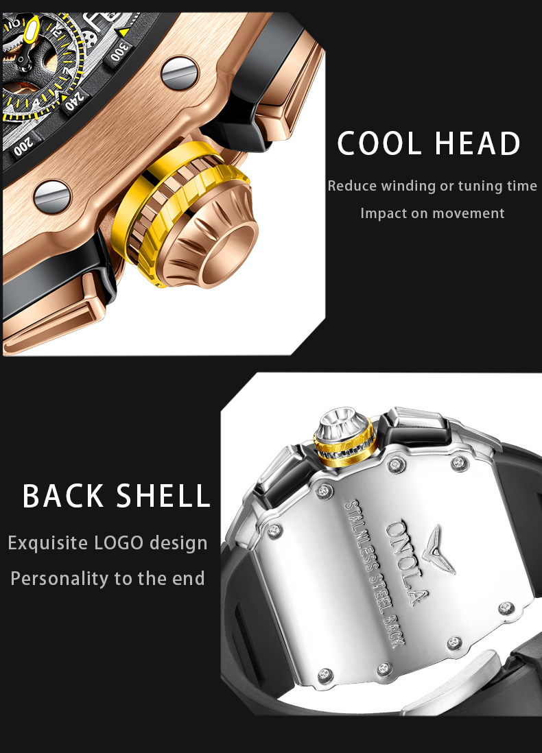 ONOLA Men's Multifunction Sports Watch – Luminous – detail 13