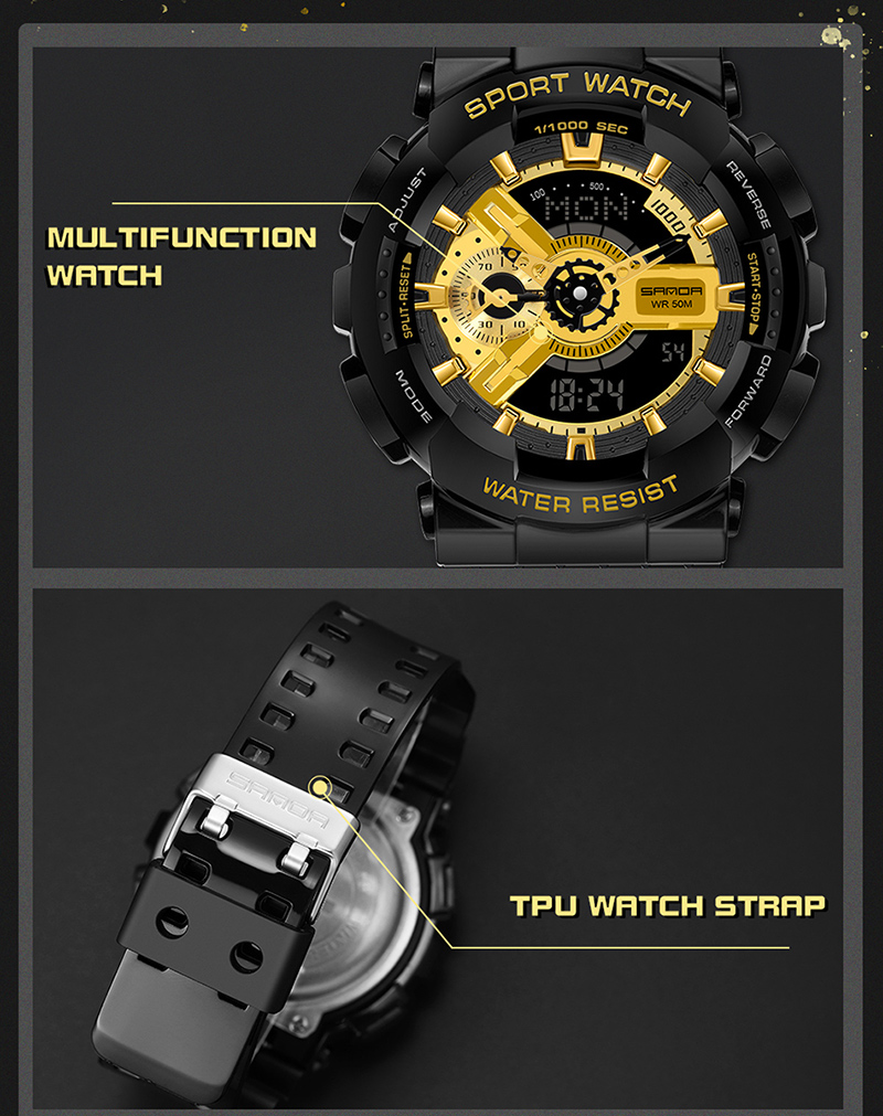 Men's LED Digital Outdoor Watch 3110 – detail 22