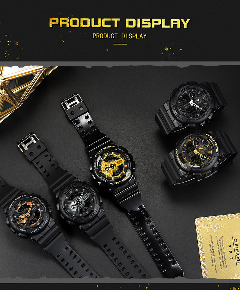 Men's LED Digital Outdoor Watch 3110 – detail 16