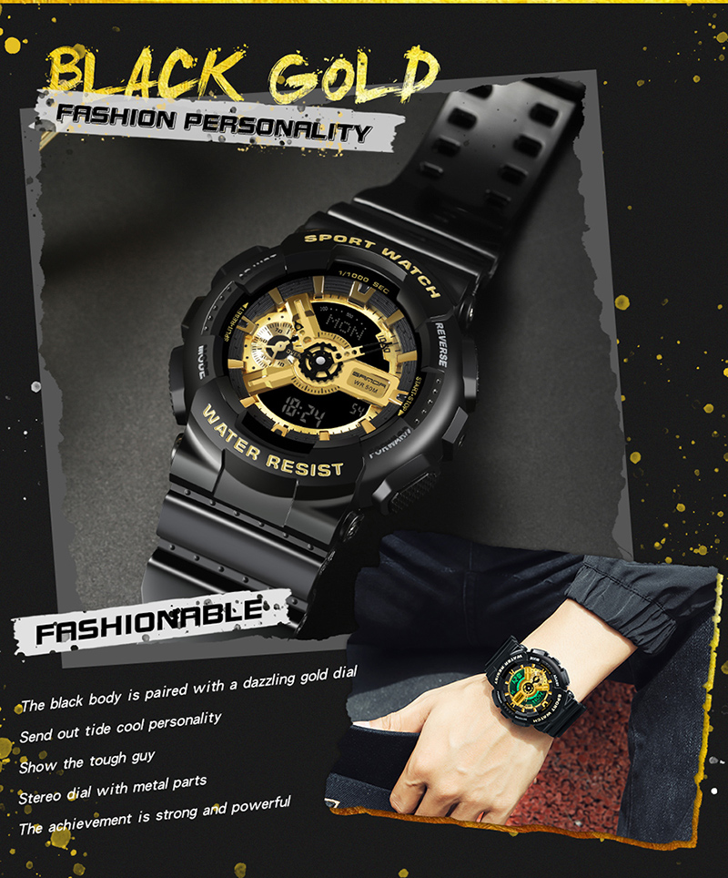 Men's LED Digital Outdoor Watch 3110 – detail 3