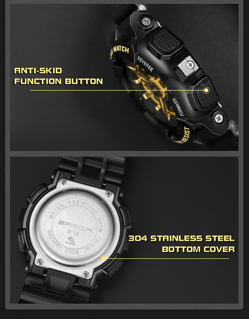 Men's LED Digital Outdoor Watch 3110 – detail 23