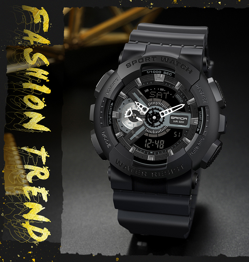 Men's LED Digital Outdoor Watch 3110 – detail 19