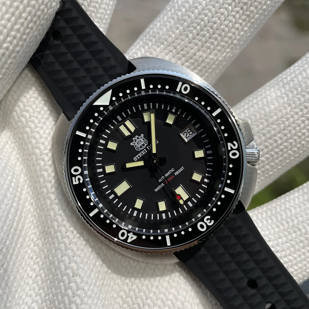 STEELDIVE SD1970 44 mm Automatic Diver – NH35, Ceramic – detail 13
