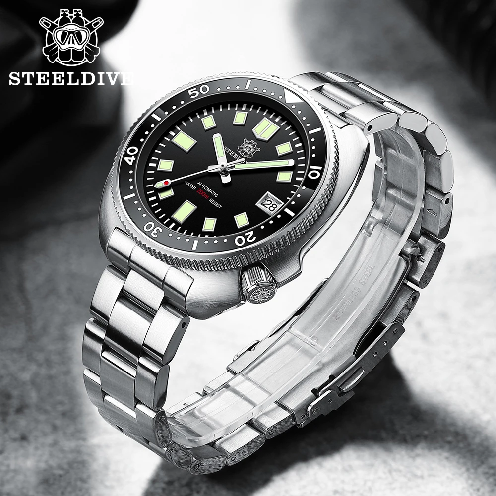 STEELDIVE SD1970 44 mm Automatic Diver – NH35, Ceramic – detail 16