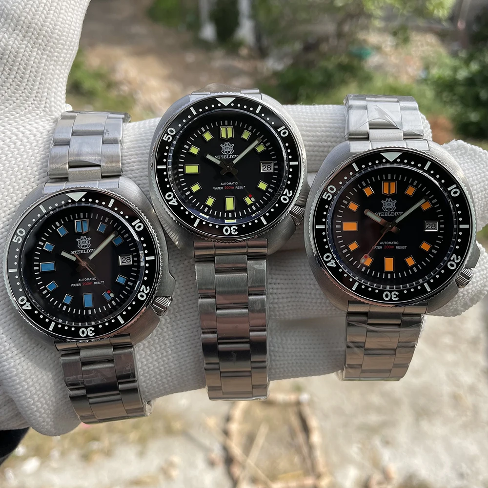 STEELDIVE SD1970 44 mm Automatic Diver – NH35, Ceramic – detail 35