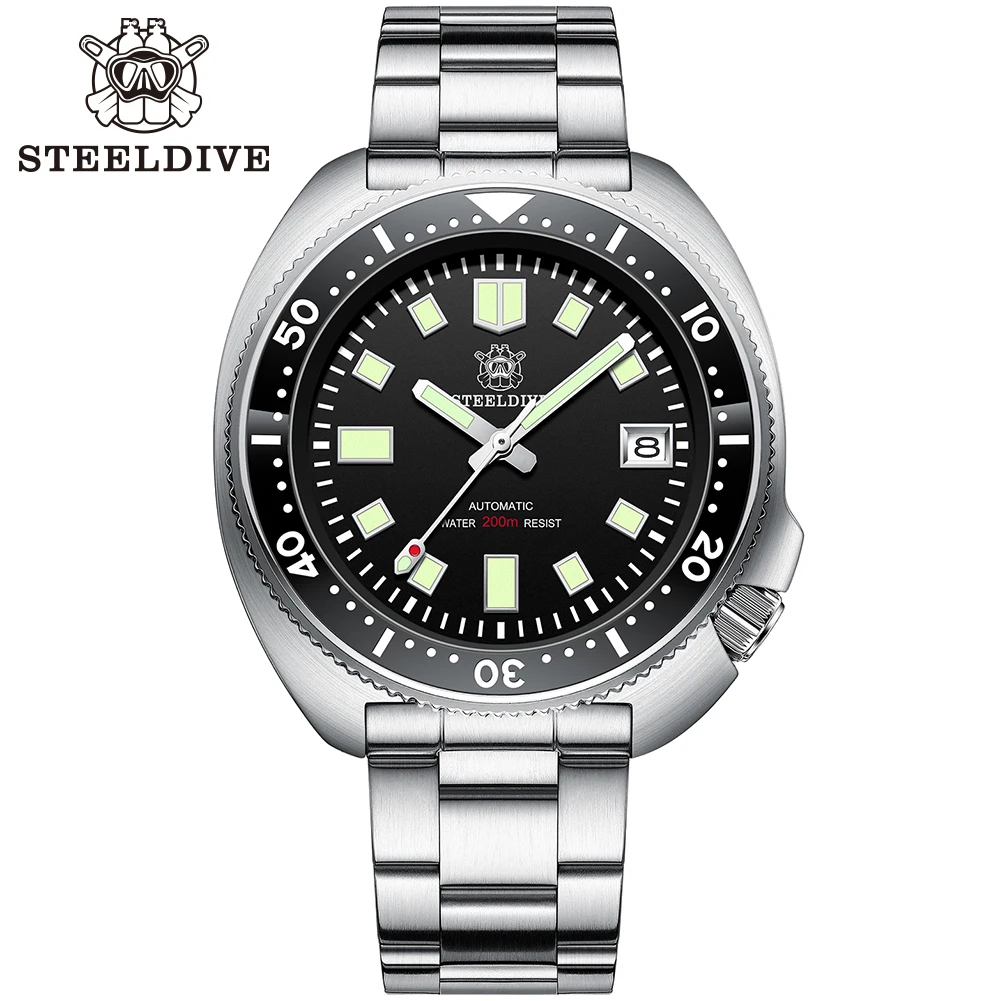 STEELDIVE SD1970 44 mm Automatic Diver – NH35, Ceramic – detail 17