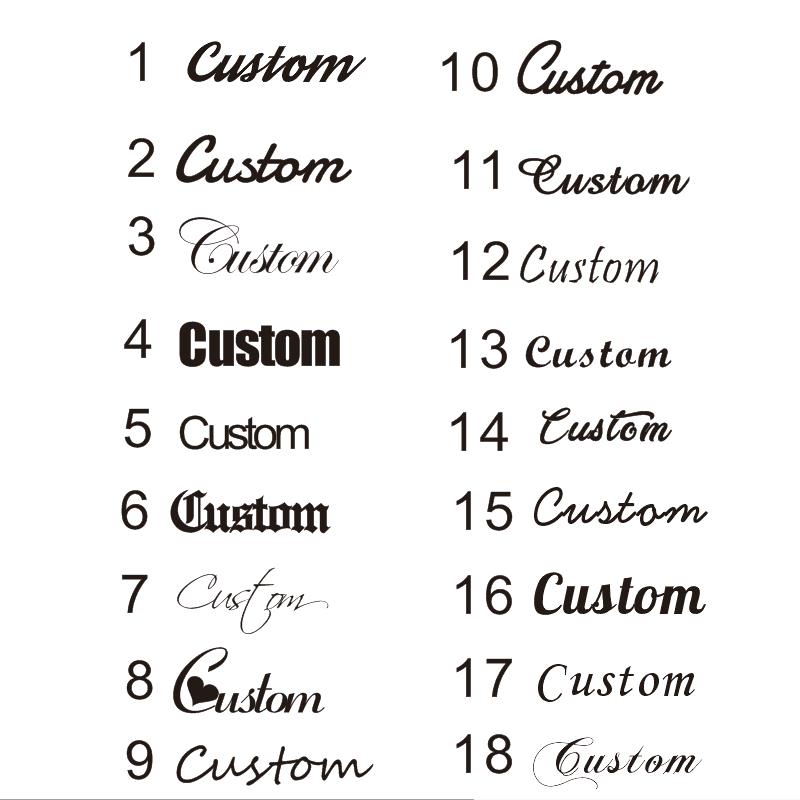 Custom Big Twist Hoop Name Earrings – 40 to 84 mm – detail 1