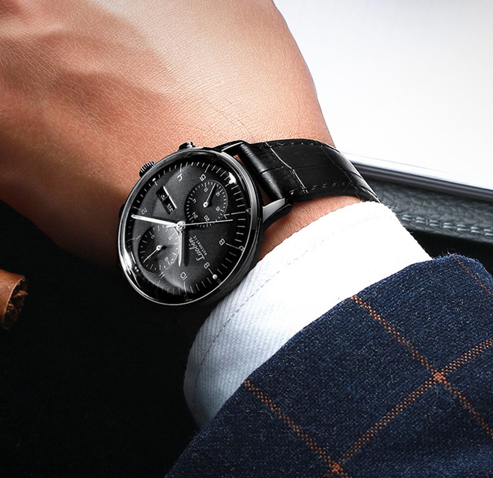 OBAO Men's Automatic Business Watch – Luminous – detail 15