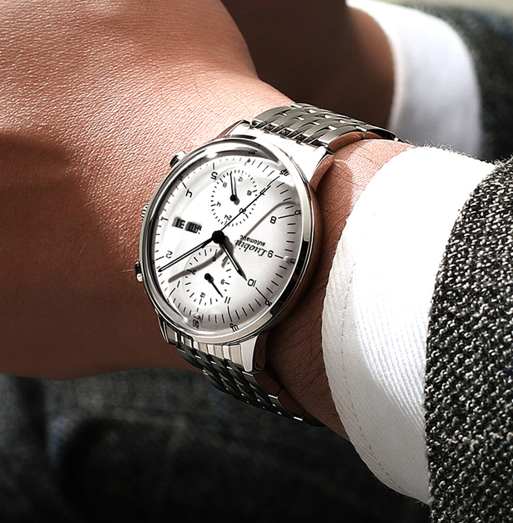 OBAO Men's Automatic Business Watch – Luminous – detail 14