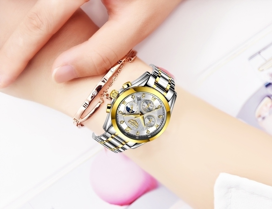 Women's Creative Steel Bracelet Watch – Small or Large – detail 12