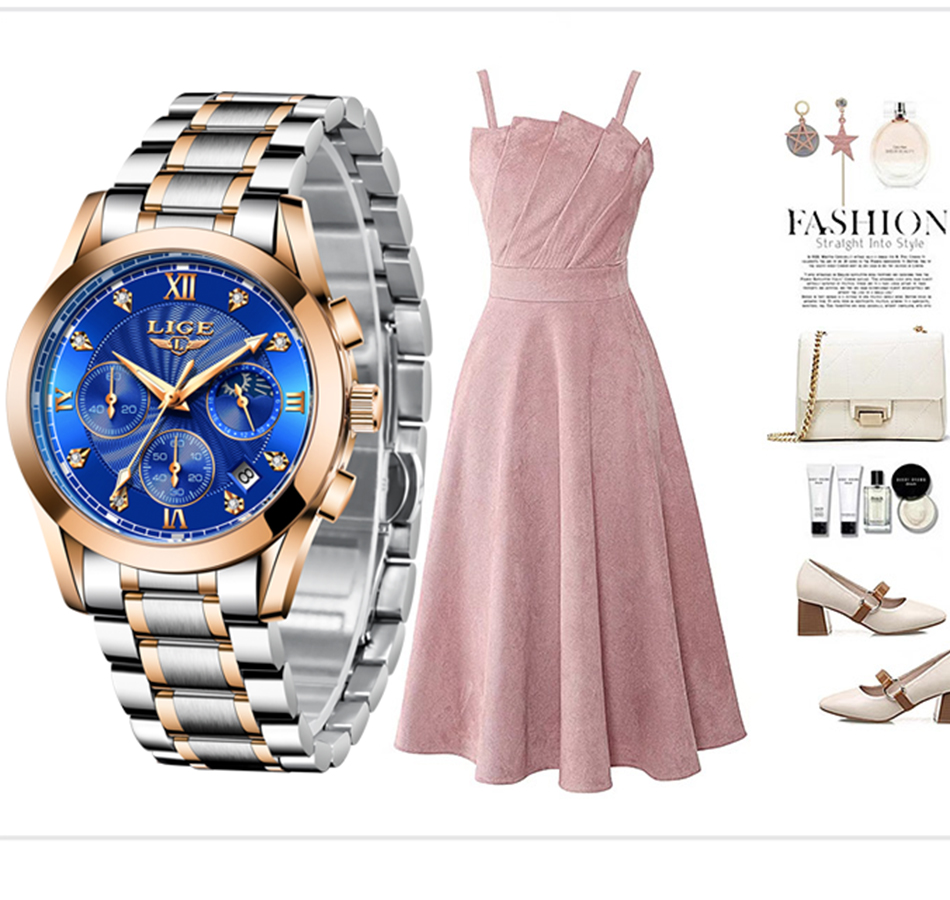 Women's Creative Steel Bracelet Watch – Small or Large – detail 25