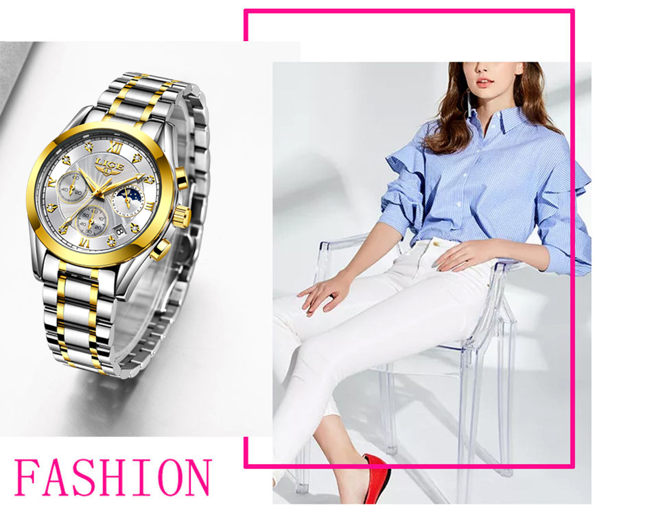 Women's Creative Steel Bracelet Watch – Small or Large – detail 3