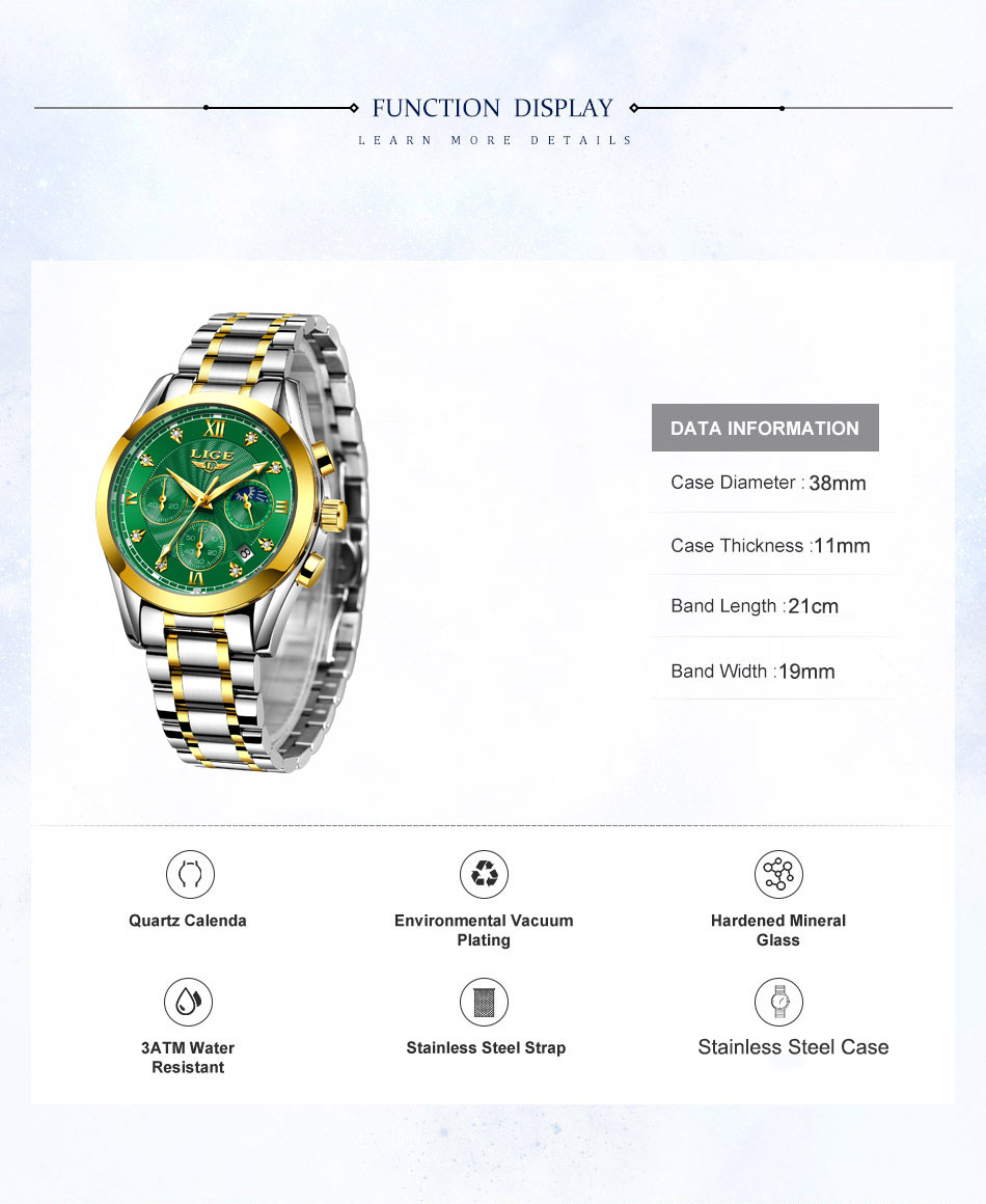 Women's Creative Steel Bracelet Watch – Small or Large – detail 29
