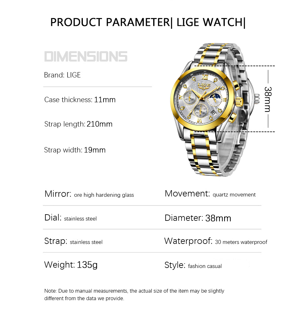 Women's Creative Steel Bracelet Watch – Small or Large – detail 5