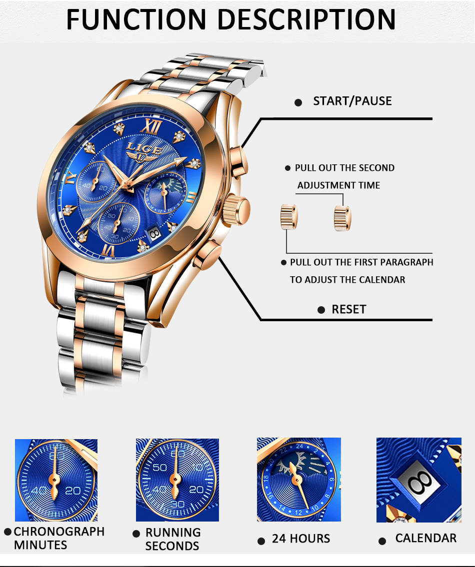 Women's Creative Steel Bracelet Watch – Small or Large – detail 20