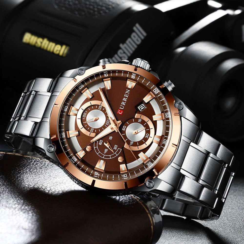 CURREN Men's Gold Chronograph – 47 mm – detail 12