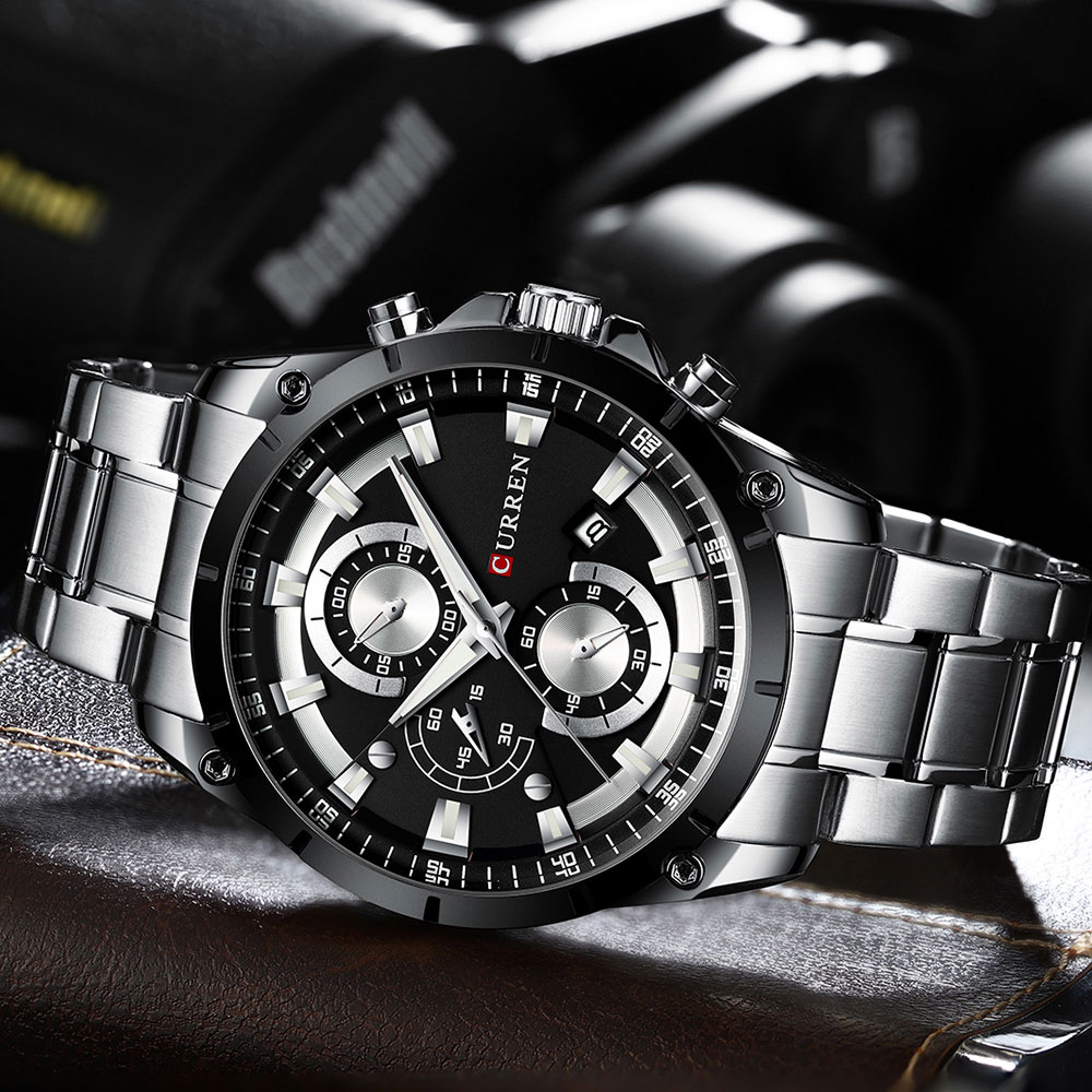 CURREN Men's Gold Chronograph – 47 mm – detail 16